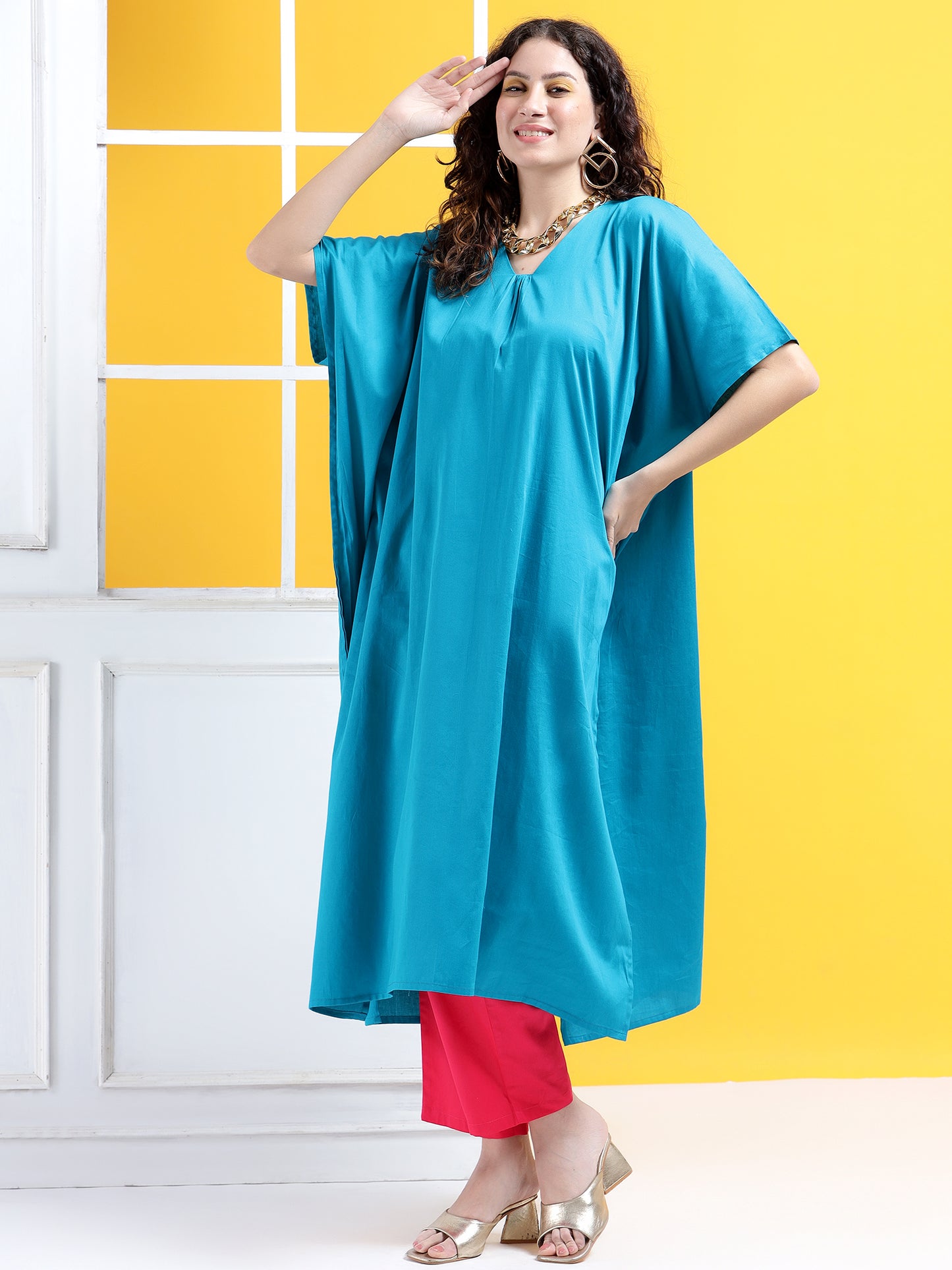 Pure Simplicity Kaftan Style Suit - Set of 2