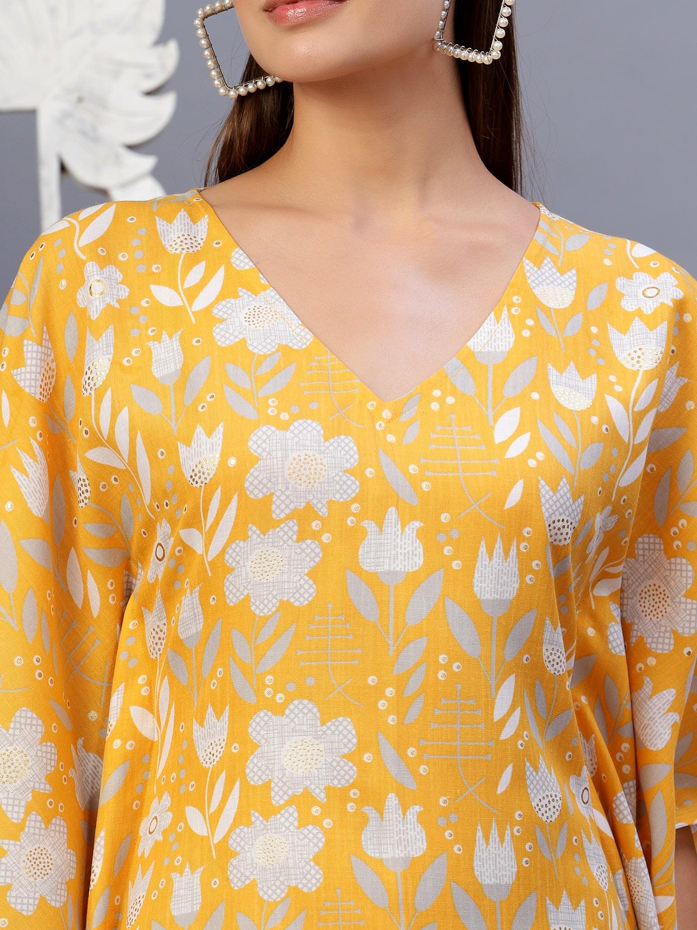 Desert Days Printed Kaftan Dress