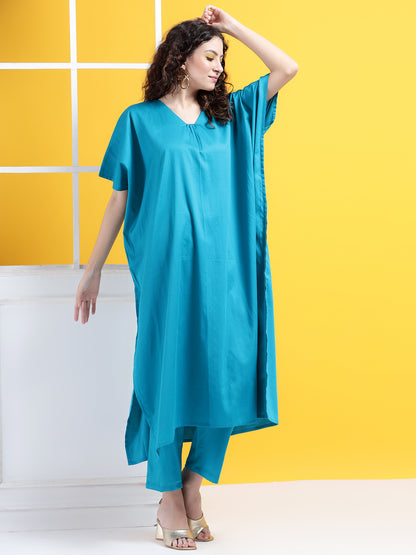 Pure Simplicity Kaftan Style Suit - Set of 2