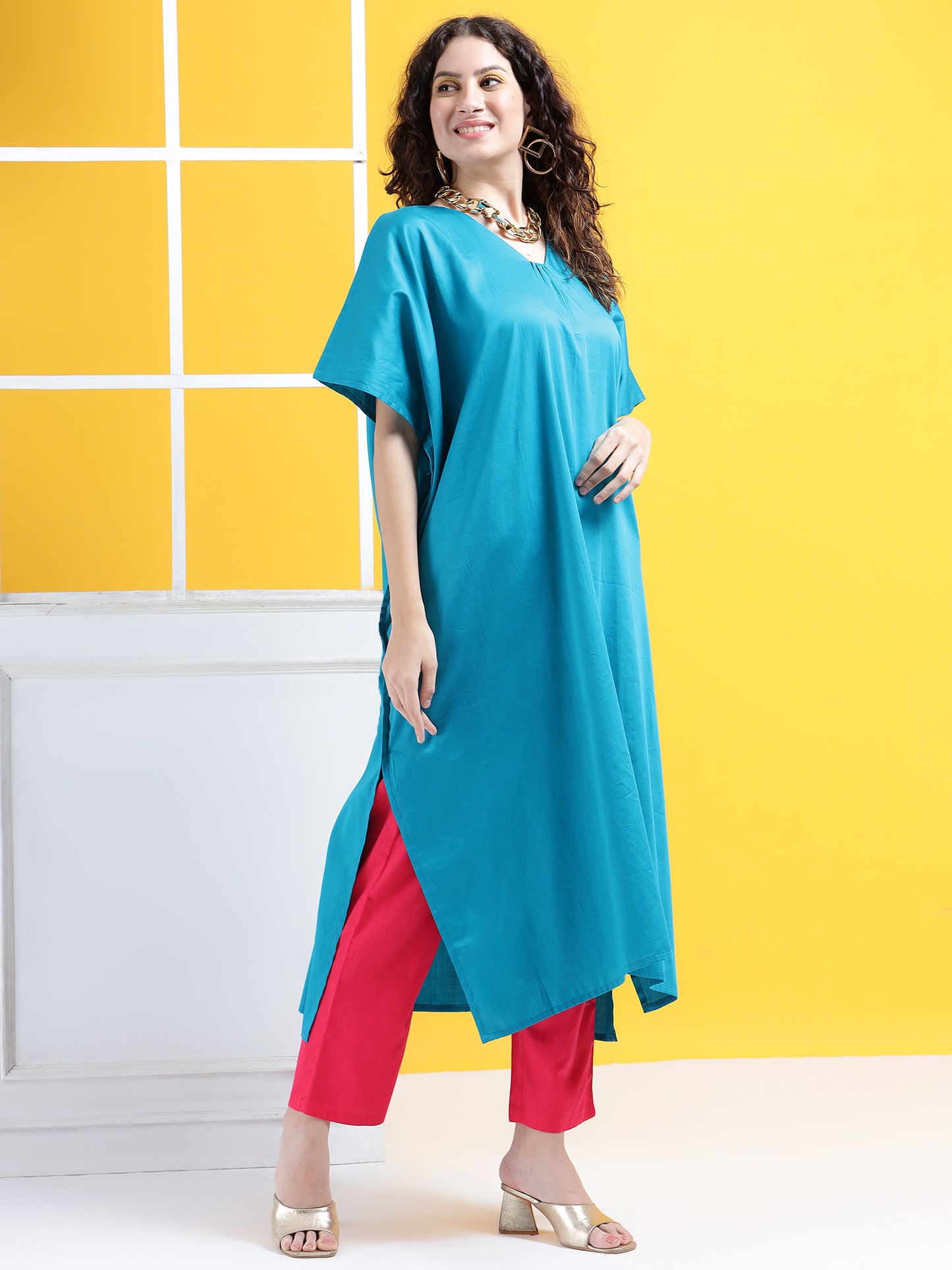 Pure Simplicity Kaftan Style Suit - Set of 2