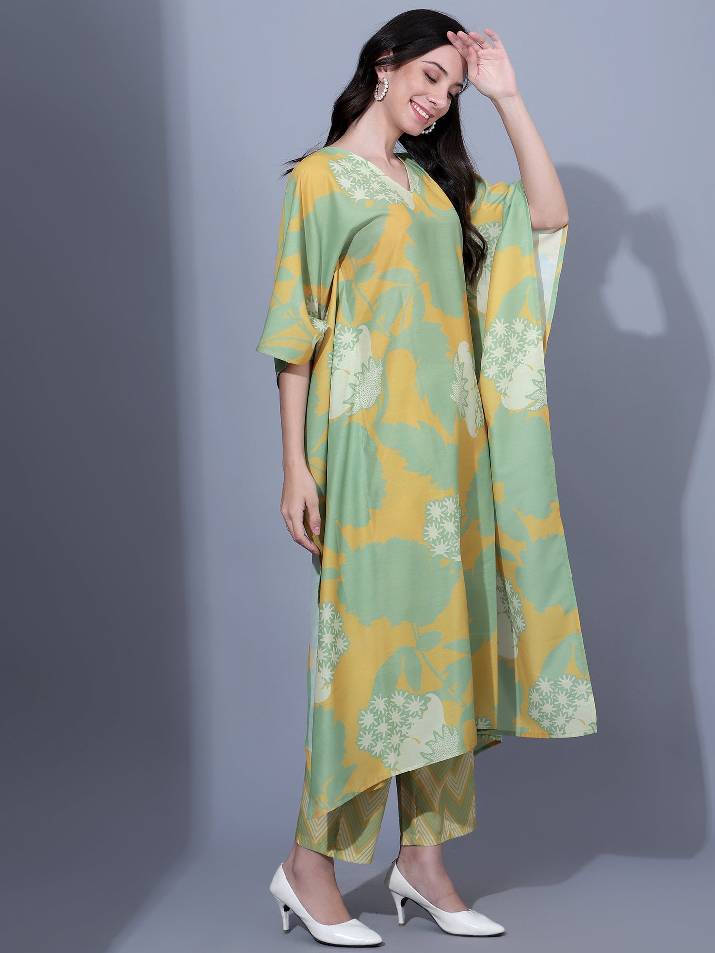 Celestical Serenity Kaftan Style Suit - Set of 2