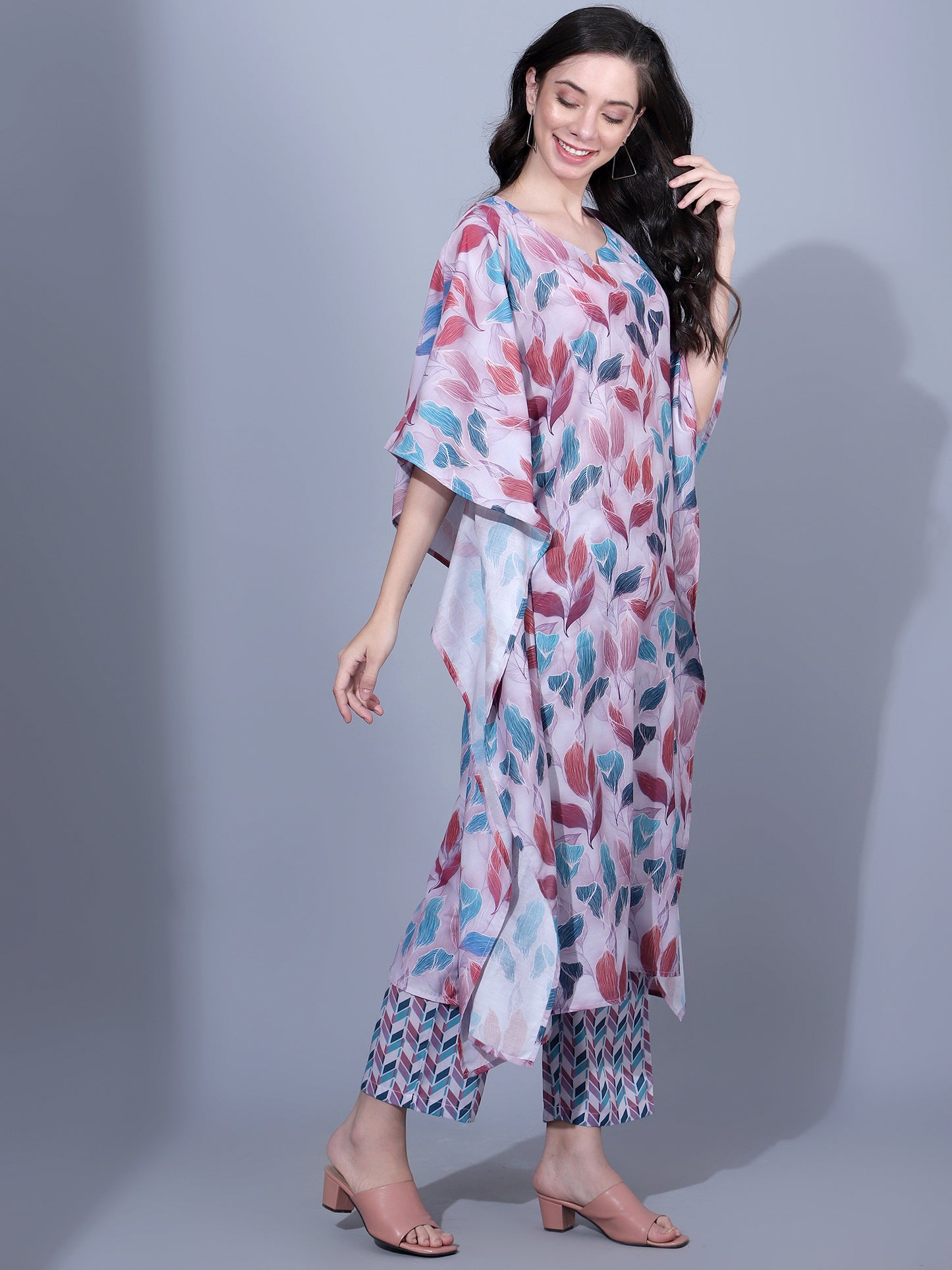 Dreamy Dusk Kaftan Style Suit - Set of 2