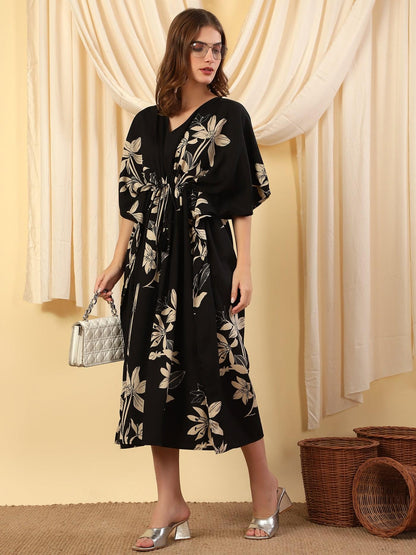 Ocean Breeze Long Printed Dress