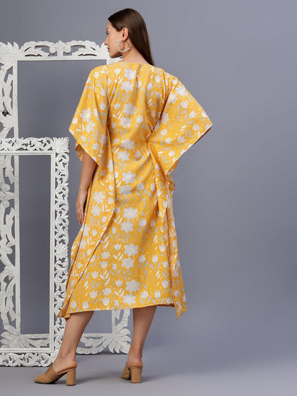 Desert Days Printed Kaftan Dress