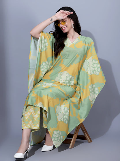 Celestical Serenity Kaftan Style Suit - Set of 2