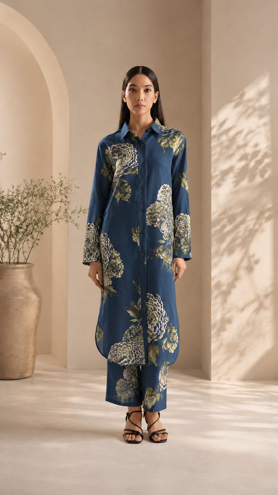 Indigo Blossom Ensemble Pure modal coord set