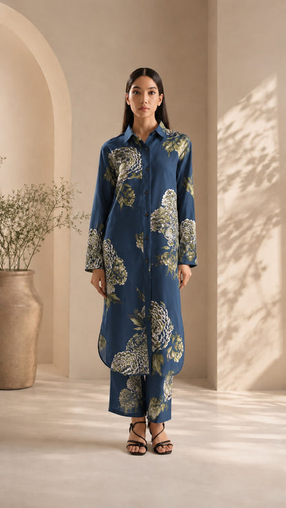 Indigo Blossom Ensemble Pure modal coord set
