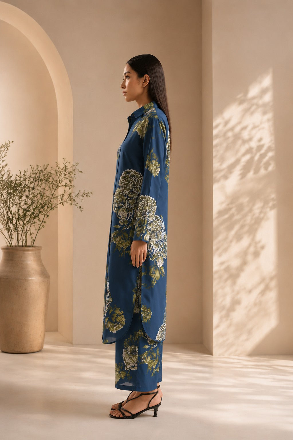 Indigo Blossom Ensemble Pure modal coord set