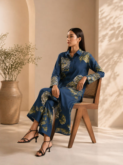 Indigo Blossom Ensemble Pure modal coord set