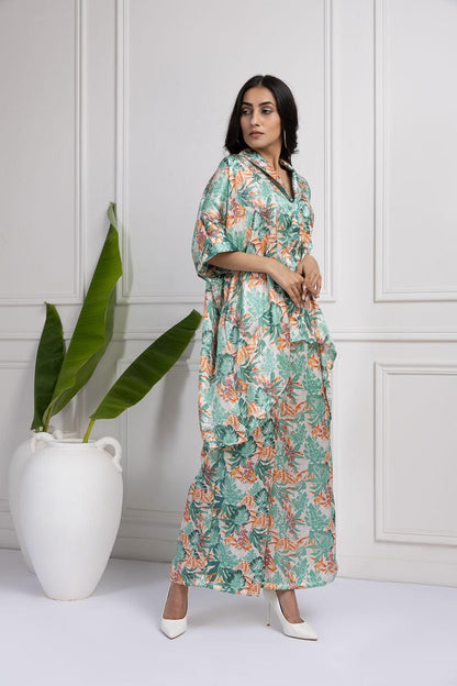 Island Breeze Kaftan Style Coord Set