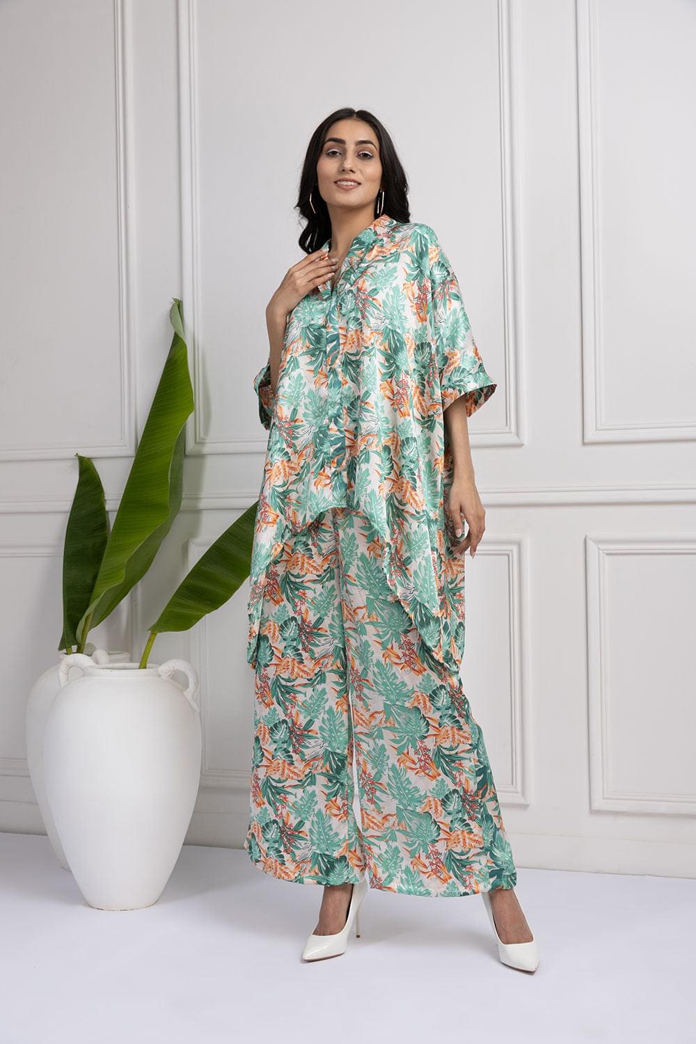 Island Breeze Kaftan Style Coord Set