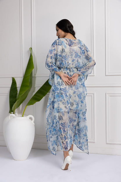 Oceanic Oasis Kaftan Style Beachwear