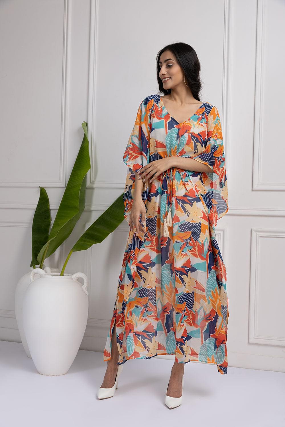 Sea Breeze Kaftan Style Beachwear