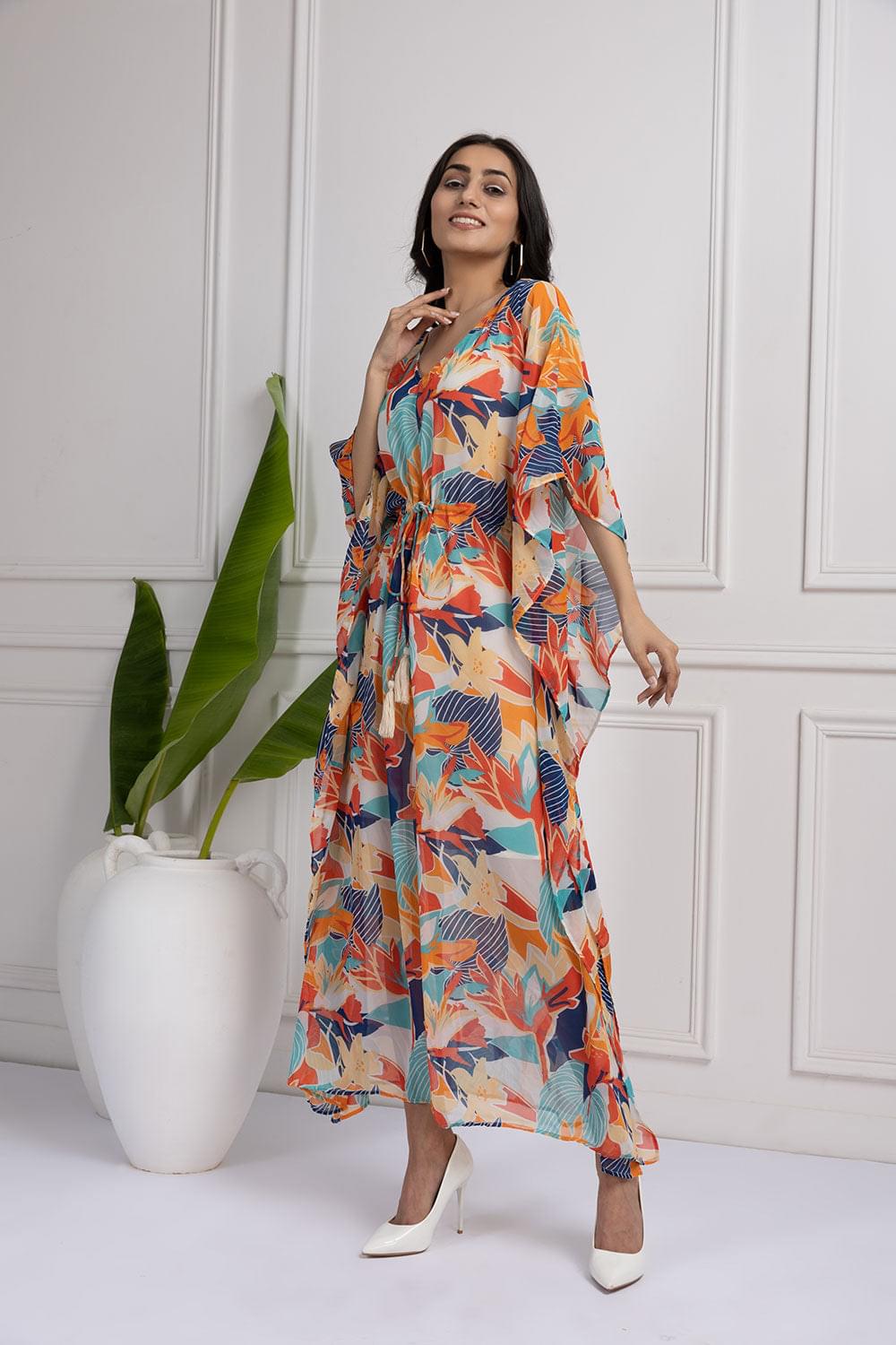 Sea Breeze Kaftan Style Beachwear