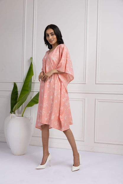 Sahara Sands Printed Kaftan Dress