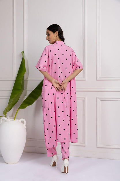 Oriental Oasis cotton muslin Coord Set of 2