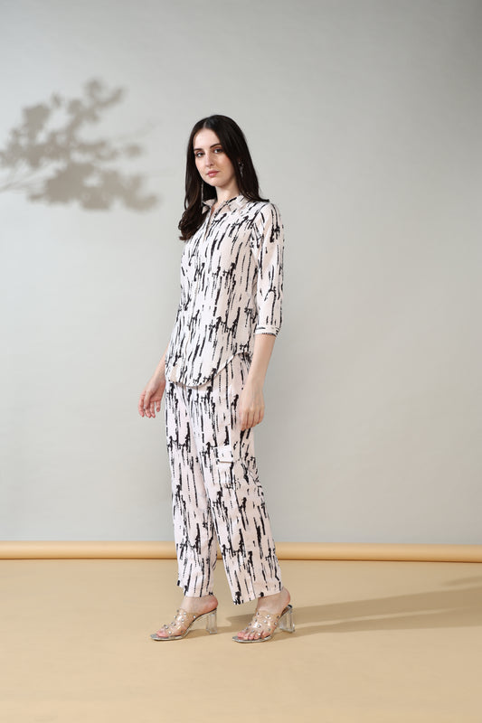 Mint Meadow Rayon Co-ord Set of 2