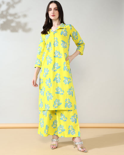 Elegant Summer Pure Cotton Suit Set of 2