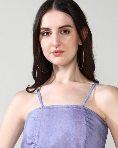 Lavender Chic Pure Muslin Sharara set of 3