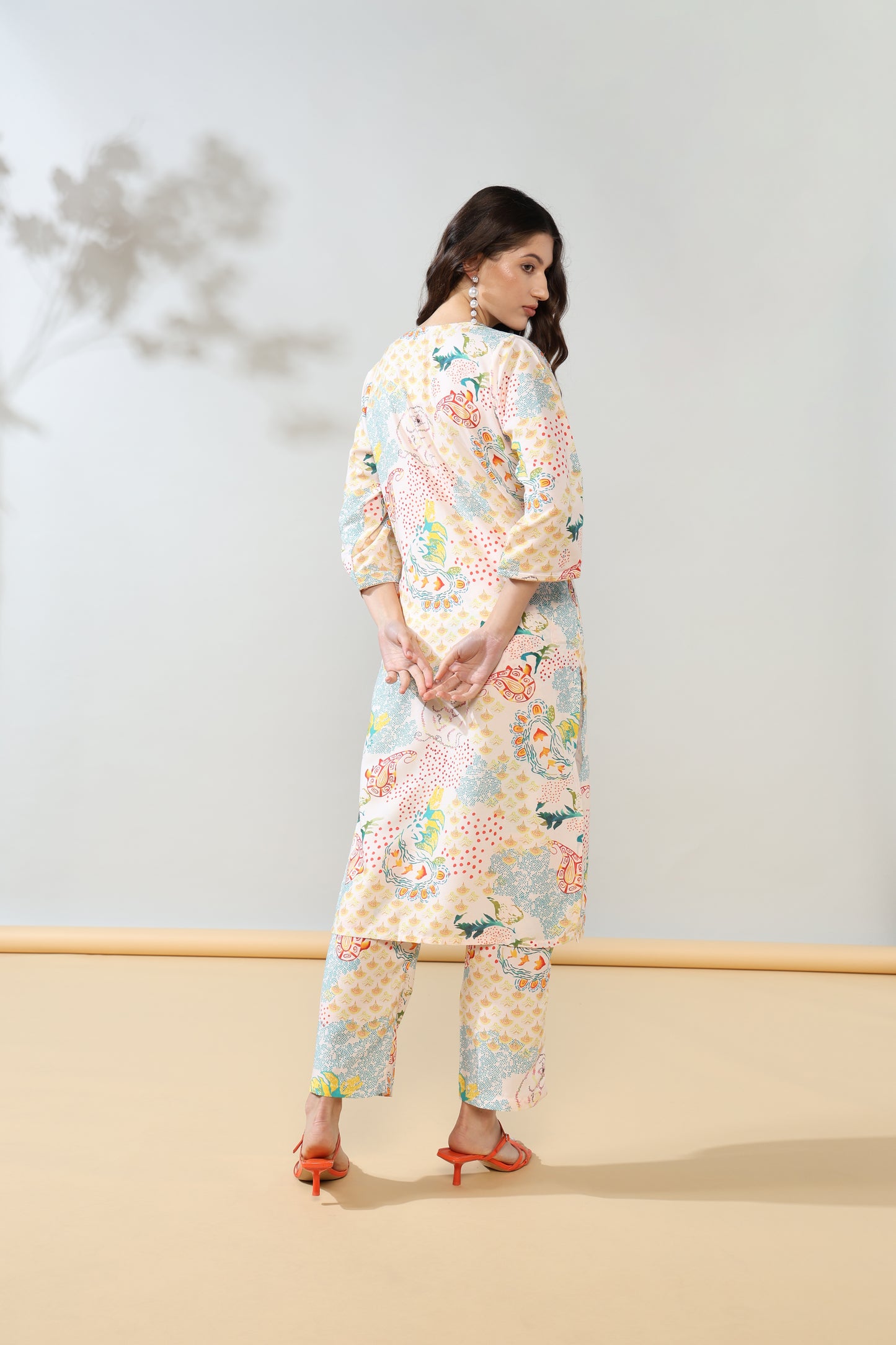 Eclectic Rayon Suit Set of 2