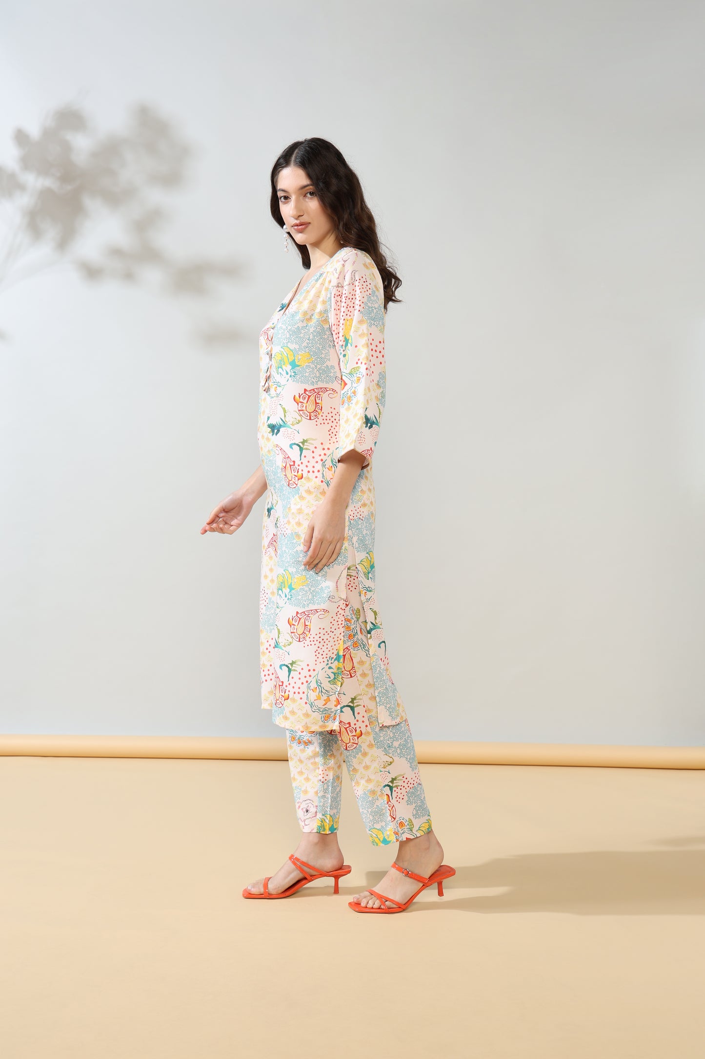 Eclectic Rayon Suit Set of 2