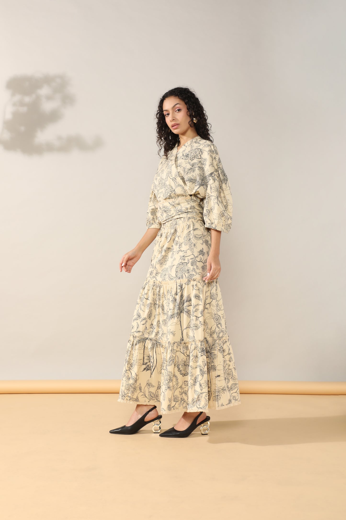 Elegant & Rich Cotton Poplin Co-ord Set