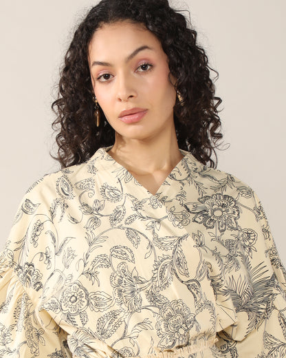 Elegant & Rich Cotton Poplin Co-ord Set