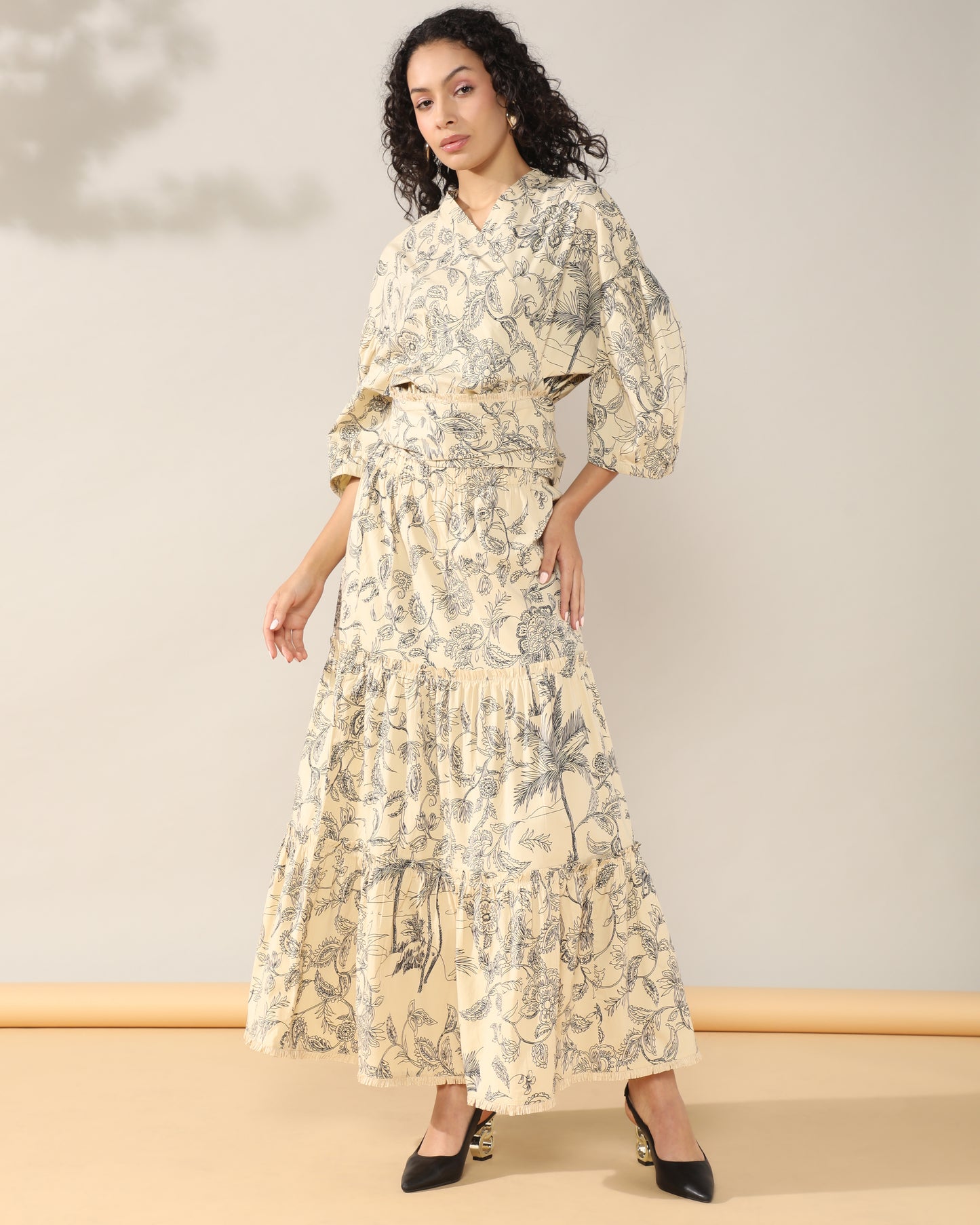Elegant & Rich Cotton Poplin Co-ord Set